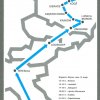 Przewiezienie relikwii, trasa